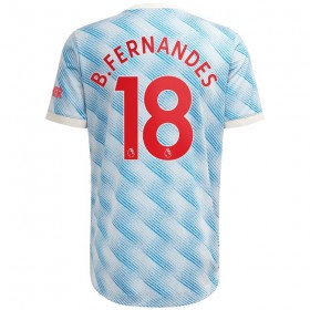 Completo Calcio Manchester United Bruno Fernandes 18 Divisa Trasferta 2021/2022